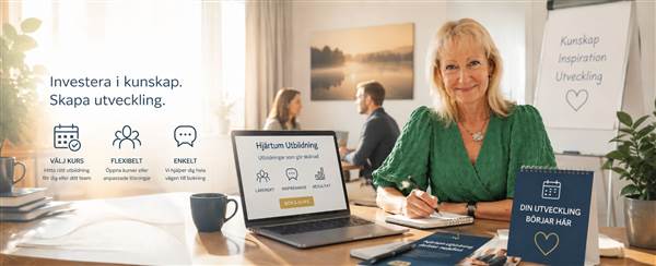 Boka utbildning hos Hjärtum