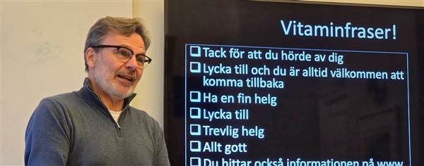 Utbildare i bemötande och service